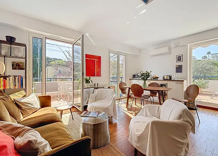 Διαμέρισμα Cap Dantibes Duplex Terraces & Nearby *