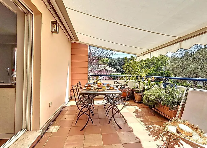 Cap Dantibes Duplex Terraces & Nearby Διαμέρισμα *